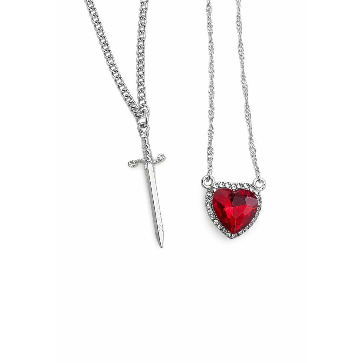 Heart Dagger Necklace