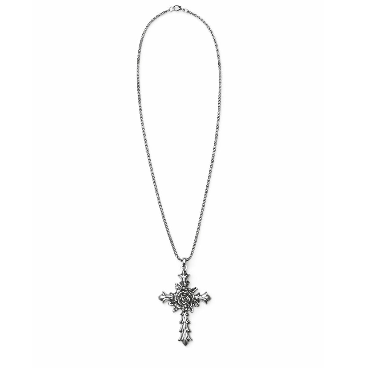 Silver Twisted Chain Necklace