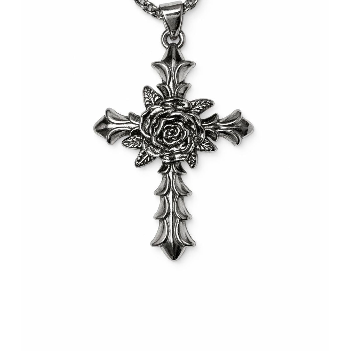 Silver Twisted Chain Necklace