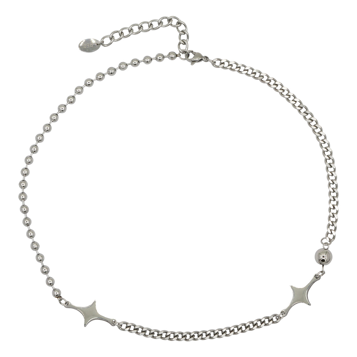 Embellished Star Stainless Steel Chain