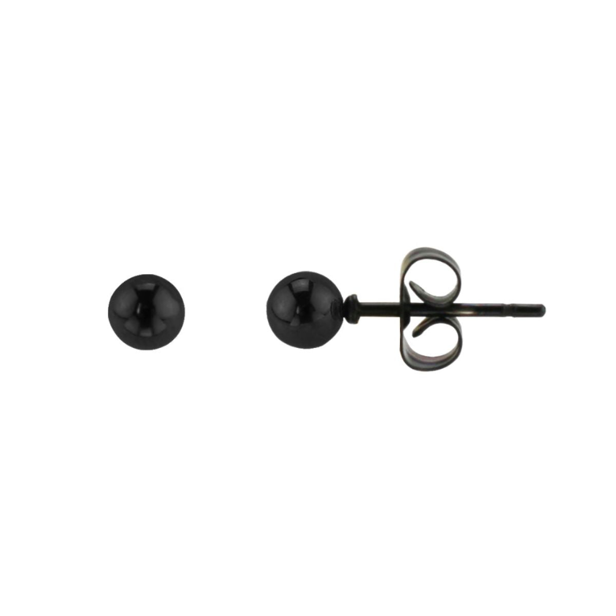 Stainless Steel Earring Set: Huggie and Stud