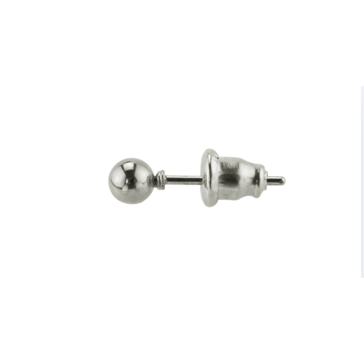 Stainless Steel Earring Set: Huggie and Stud