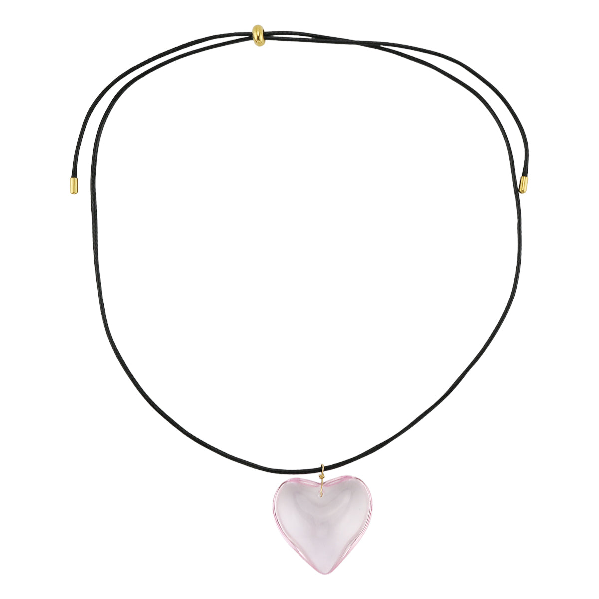 Glass Heart Necklace