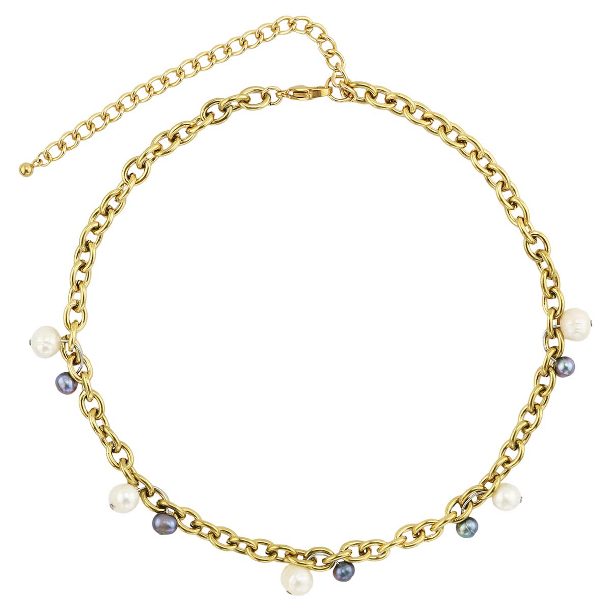 Beverly Mixed Pearl Necklace