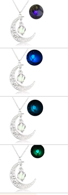 Moon Glow Pendant Necklace