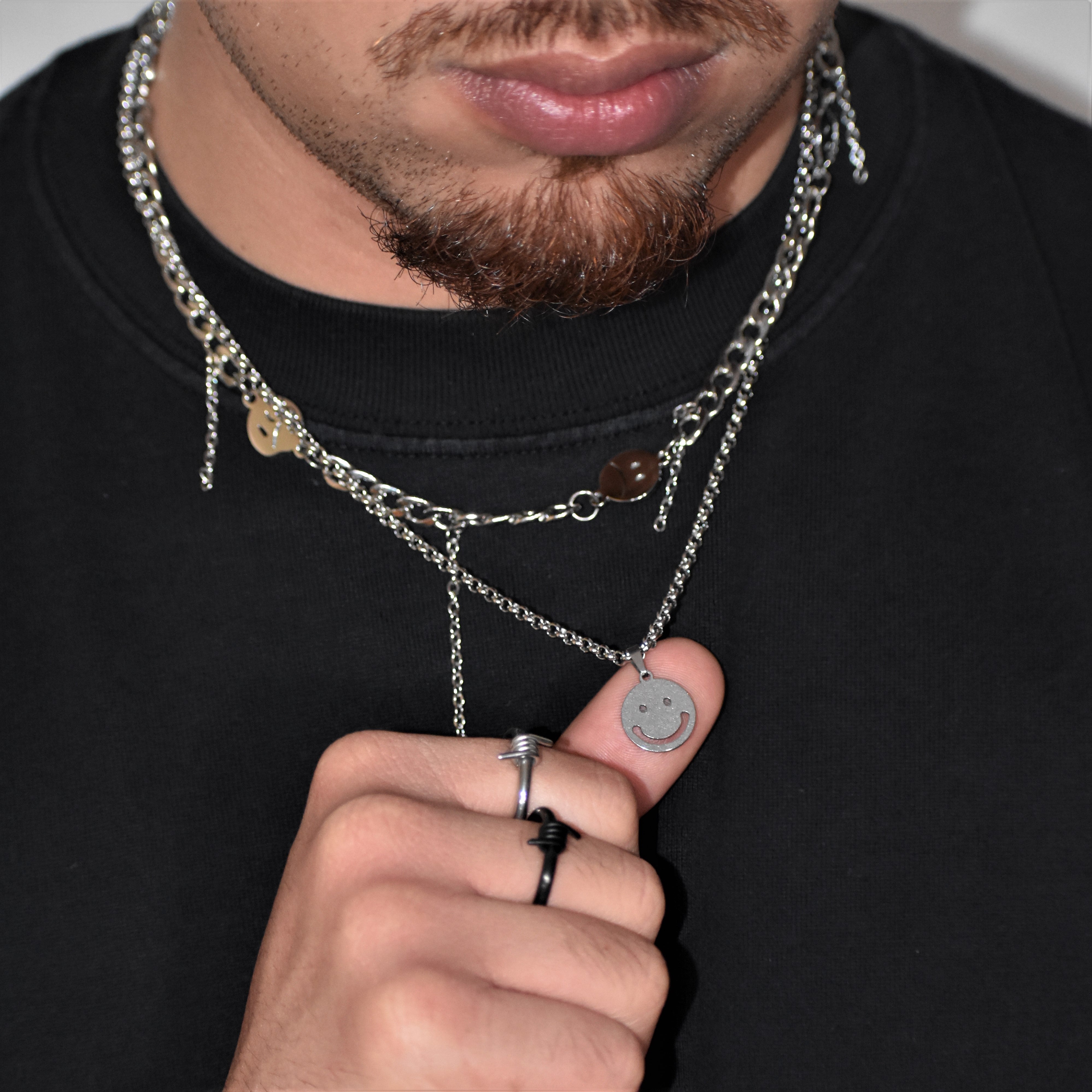 Saint Barbed Wire Ring