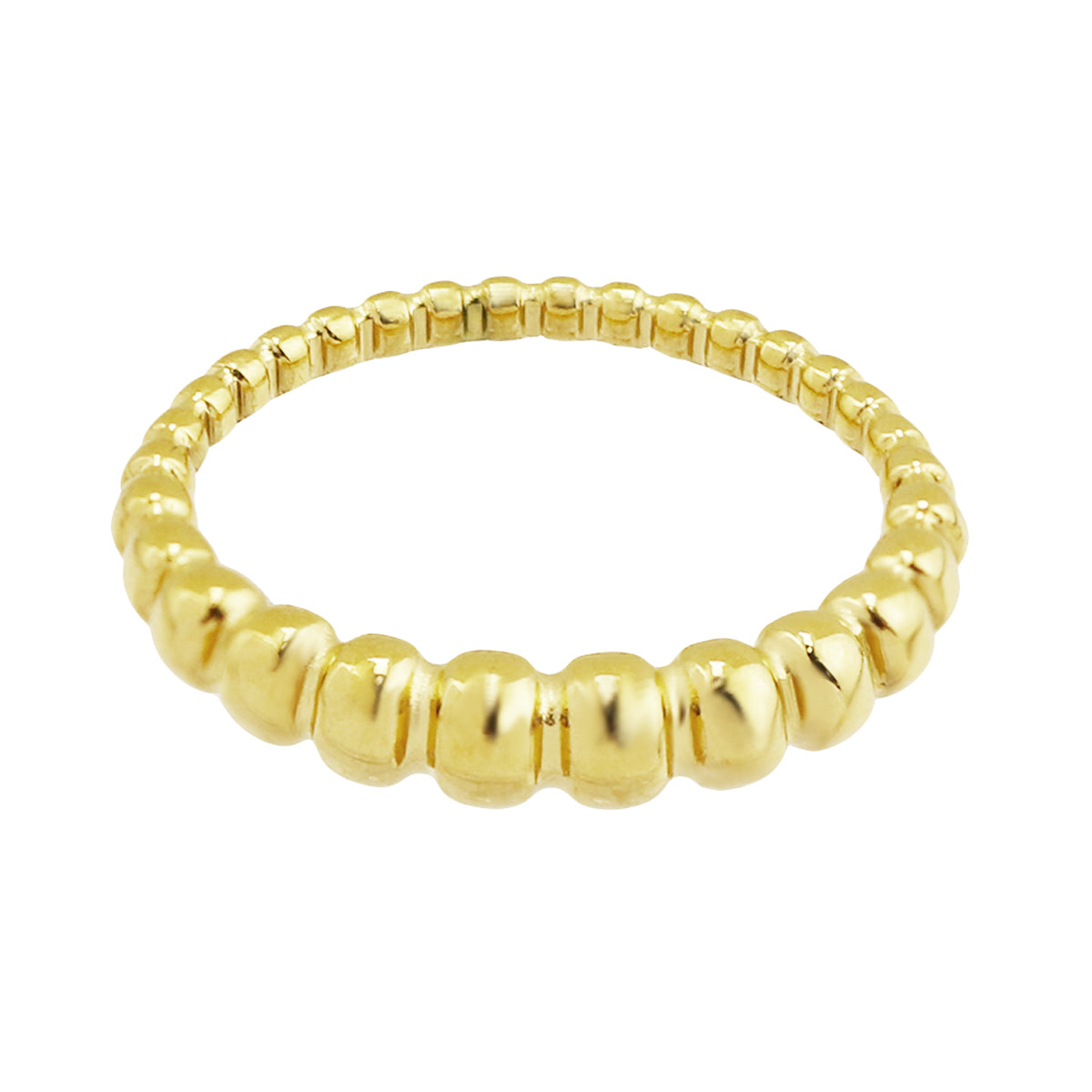DALLAS Beaded Texture Ring