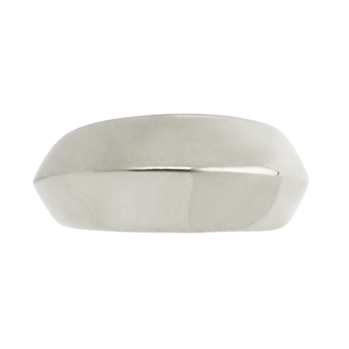 Stainless Steel Point Dome Ring