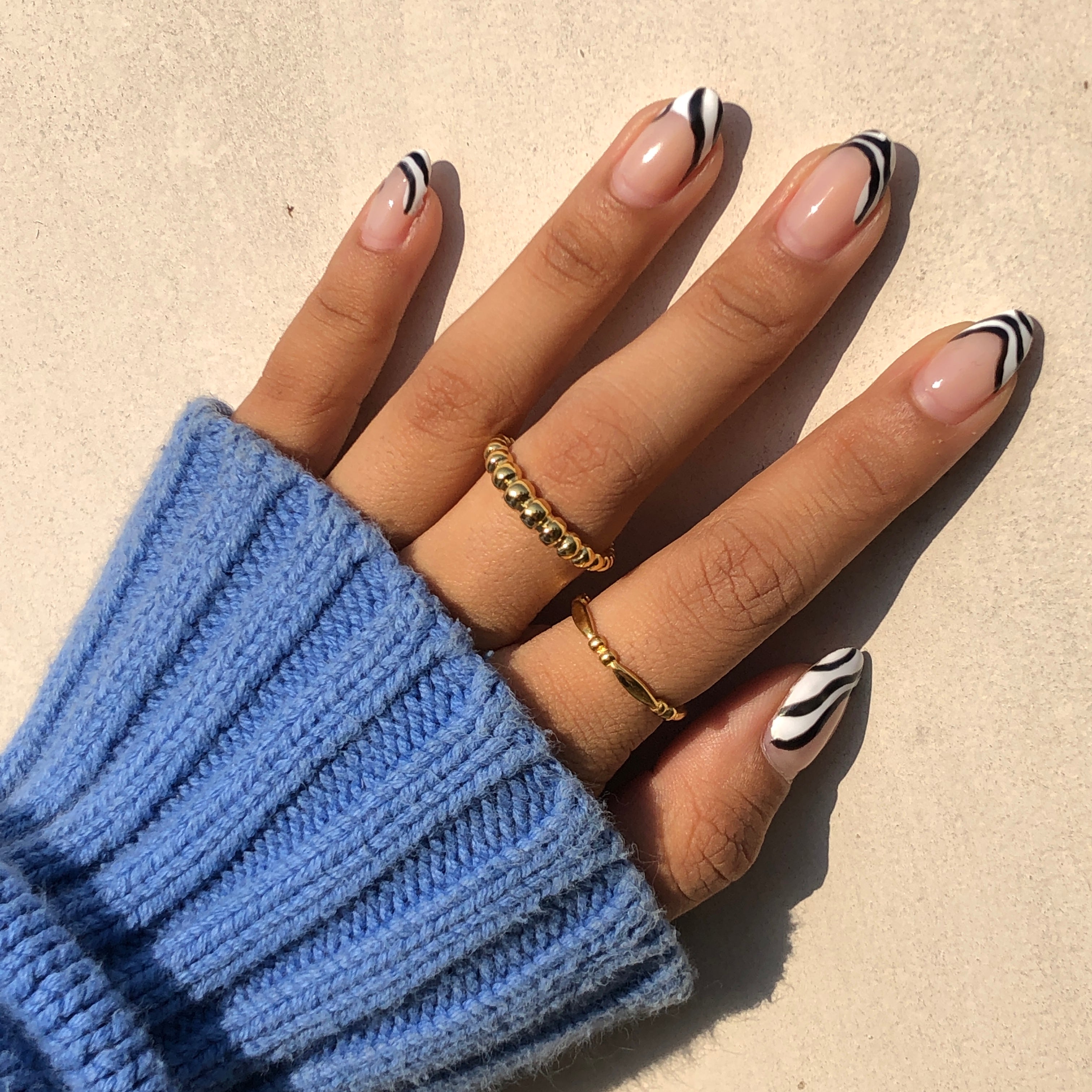 DALLAS Beaded Texture Ring