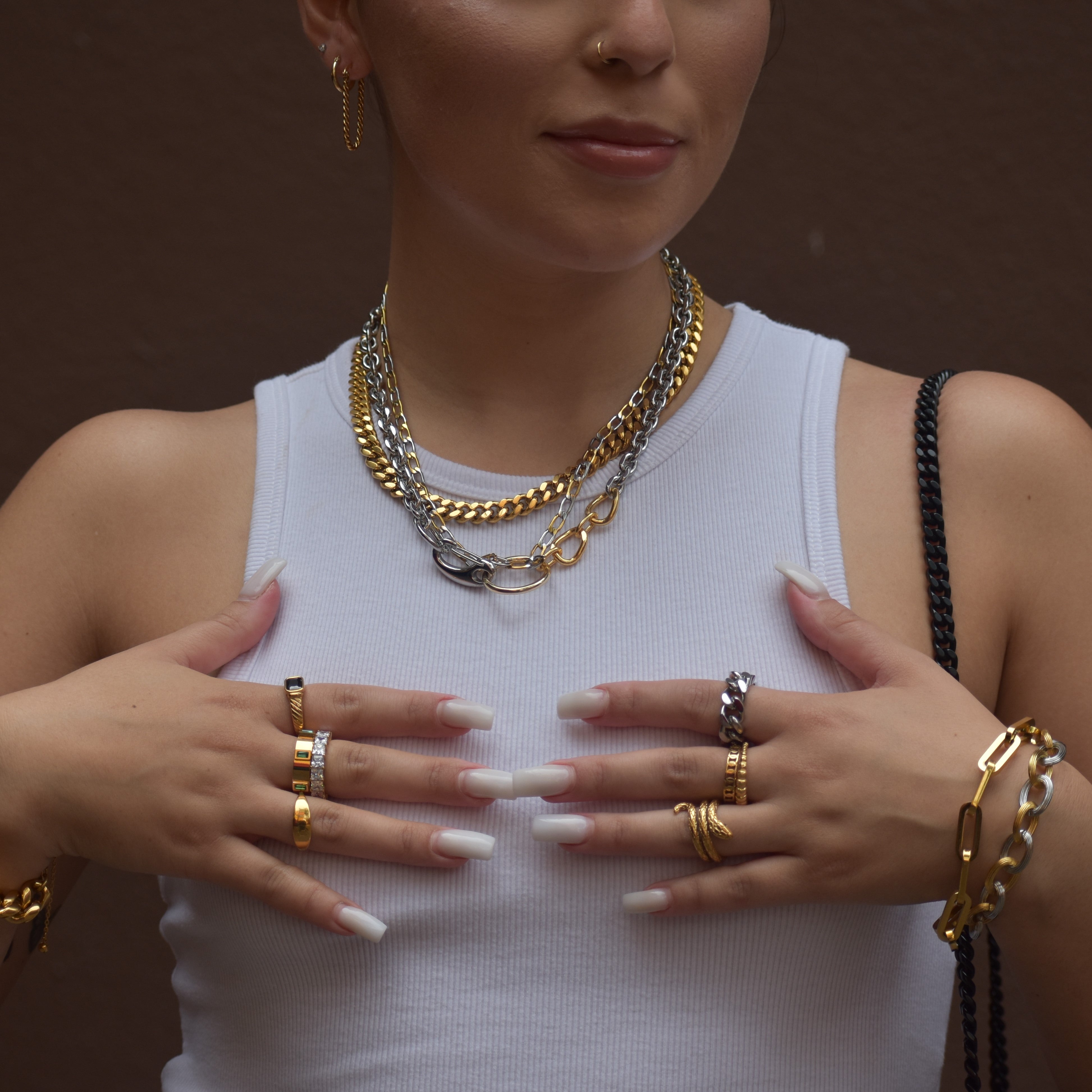Mixed Link Bracelet