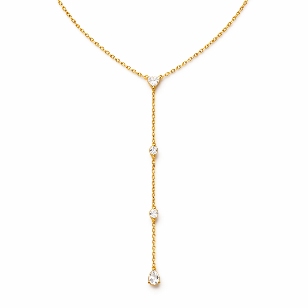 Crystal Y-Necklace