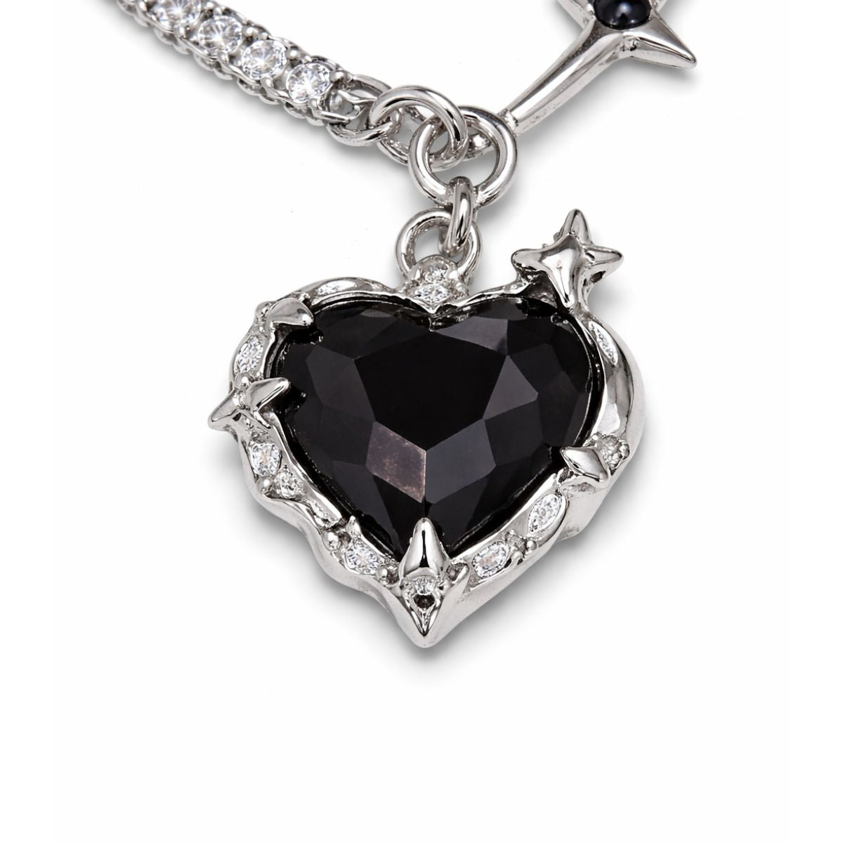 Heart Cross Necklace