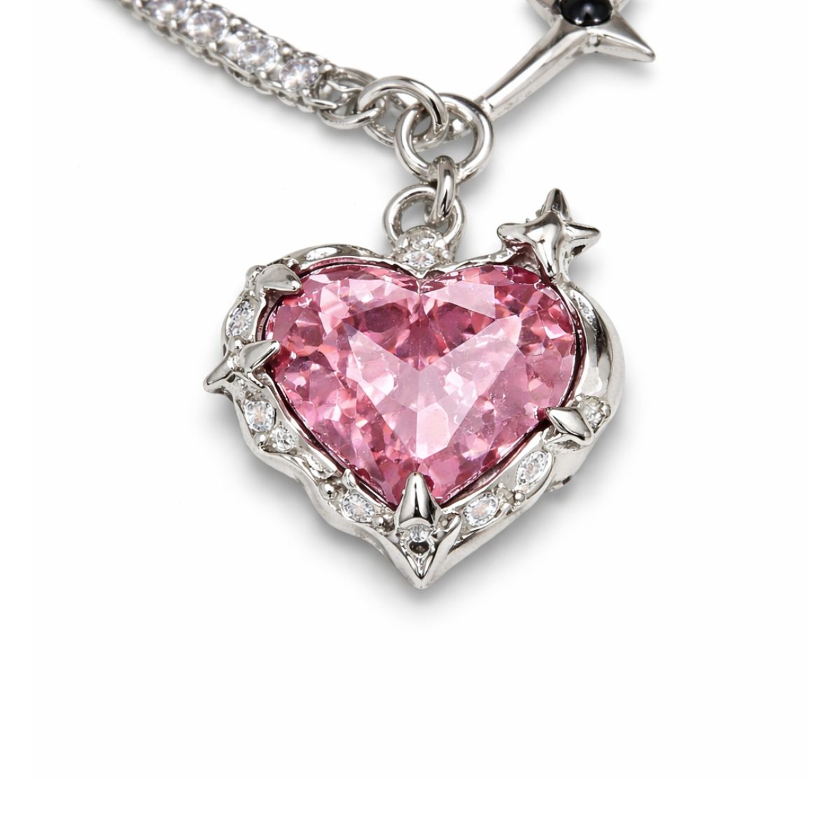 Heart Cross Necklace