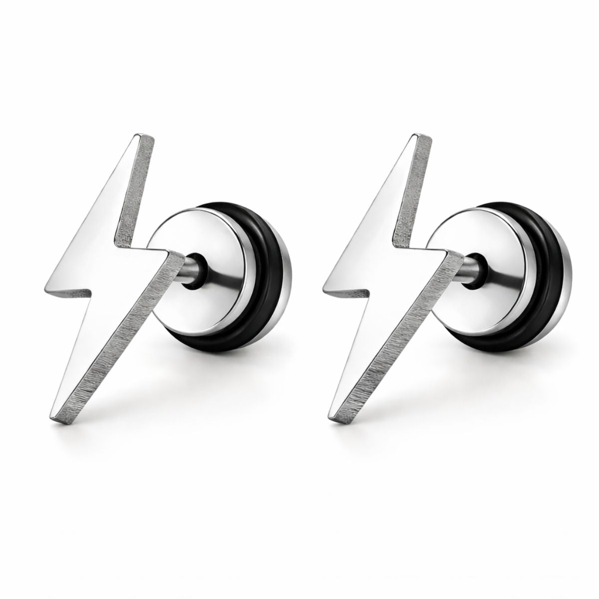 Lightning Bolt Screwback Stud