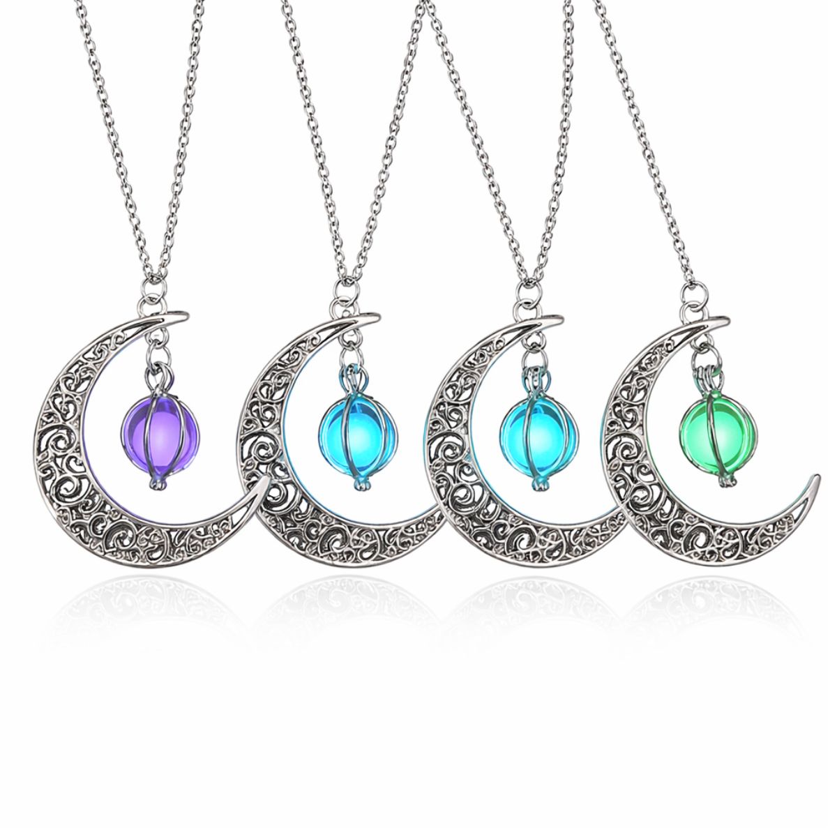 Moon Glow Pendant Necklace