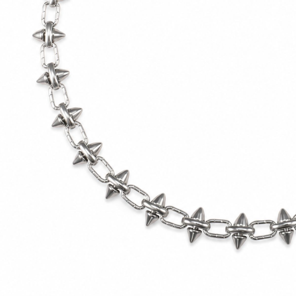 Spike Link Necklace