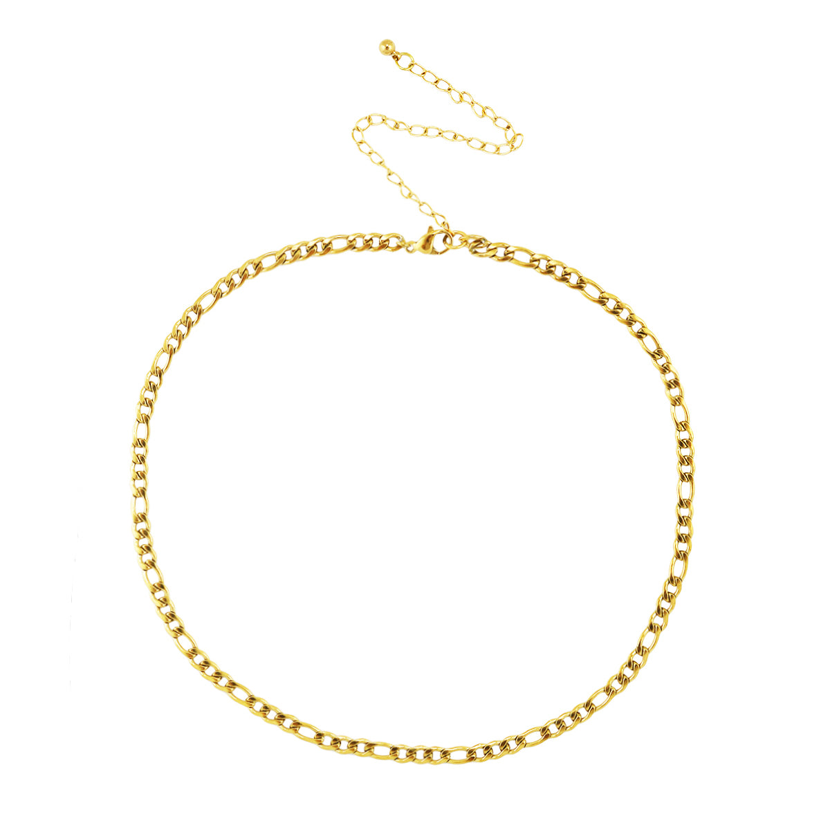 Basic Stainless Steel Chain with Gold Plating