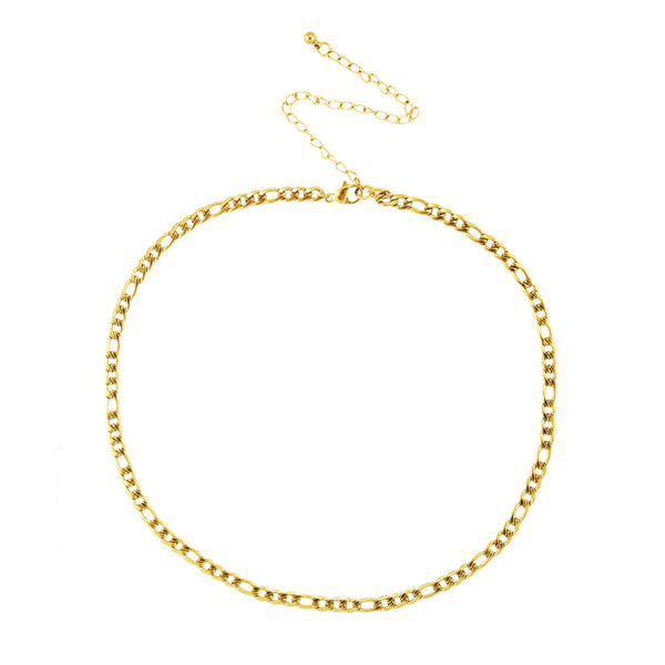 Basic Gold Chang Basic Stainless Steel Chain with Gold Plating