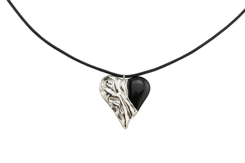 Cold Hearted Pendant Necklace