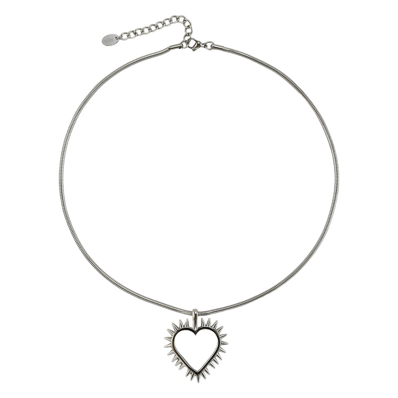 Heart of Thorn Pendant Necklace