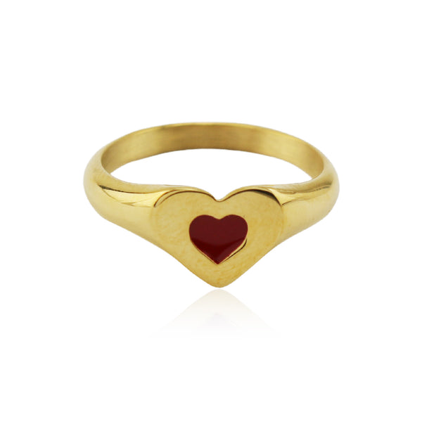 BE KIND Heart Ring
