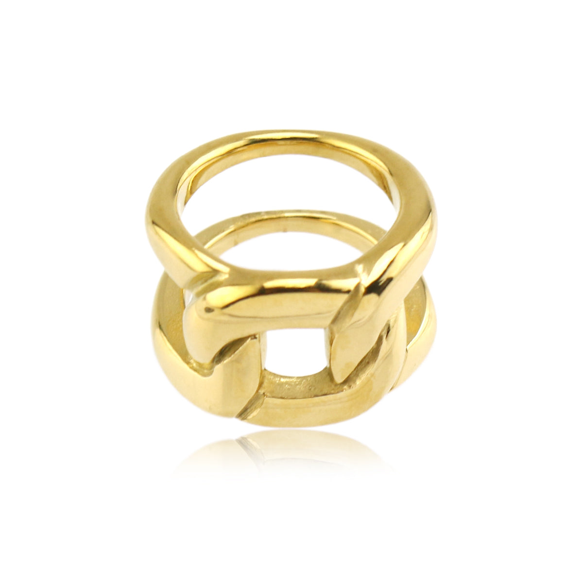 Double Helix Ring