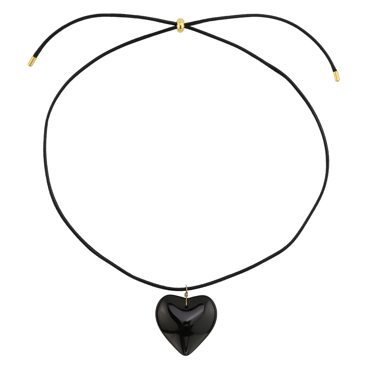 Glass Heart Necklace