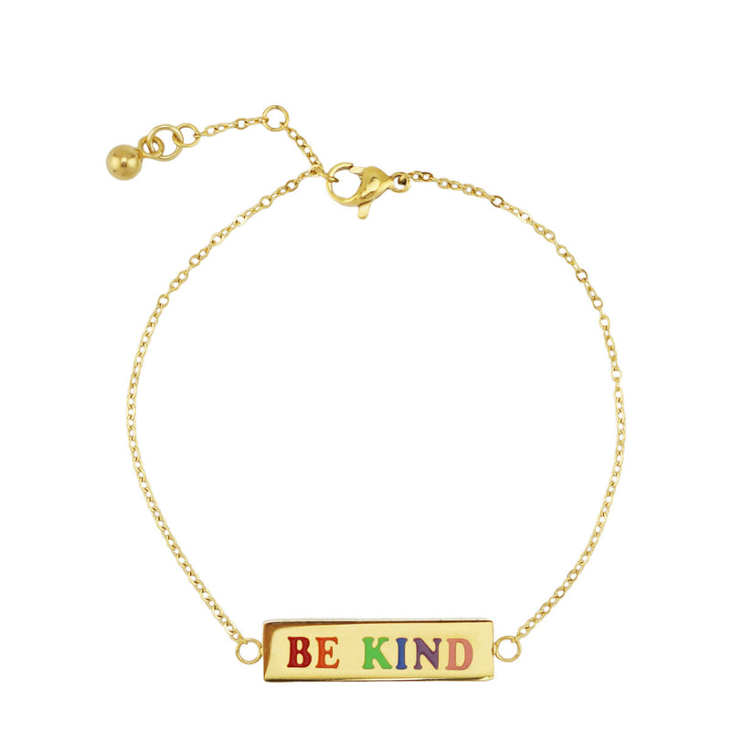 BE KIND Dainty ID Bracelet