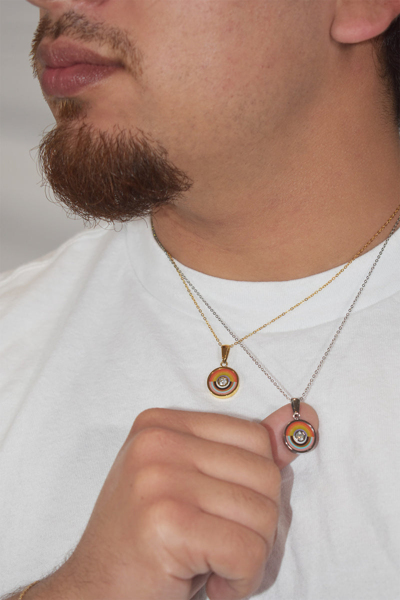 BETTER TOGETHER FLAG NECKLACE