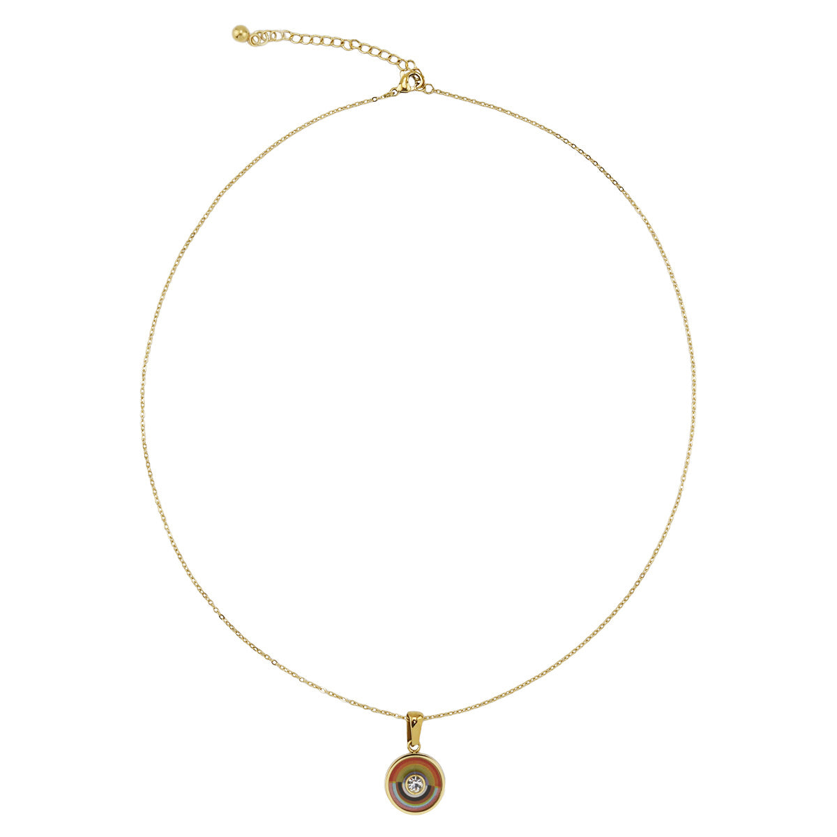 BETTER TOGETHER FLAG NECKLACE
