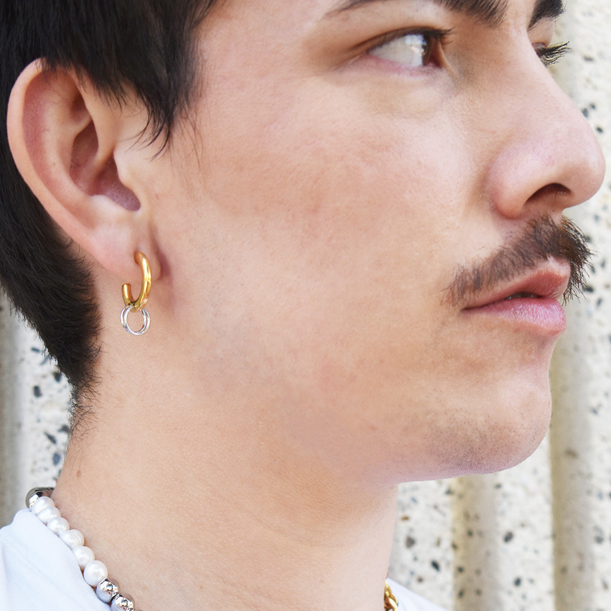 Kurk Two Tone Earrings