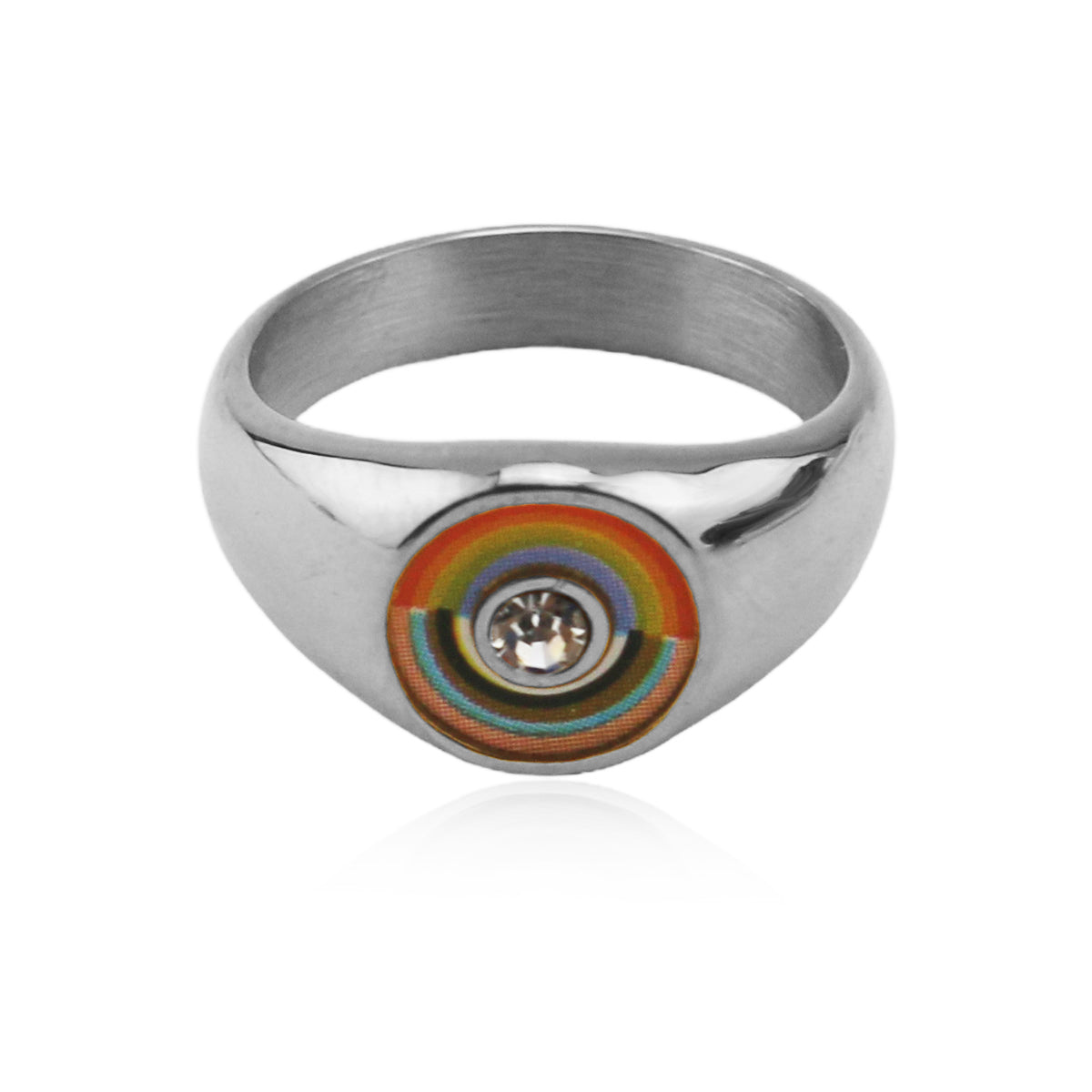 BETTER TOGETHER FLAG RING - Size 7