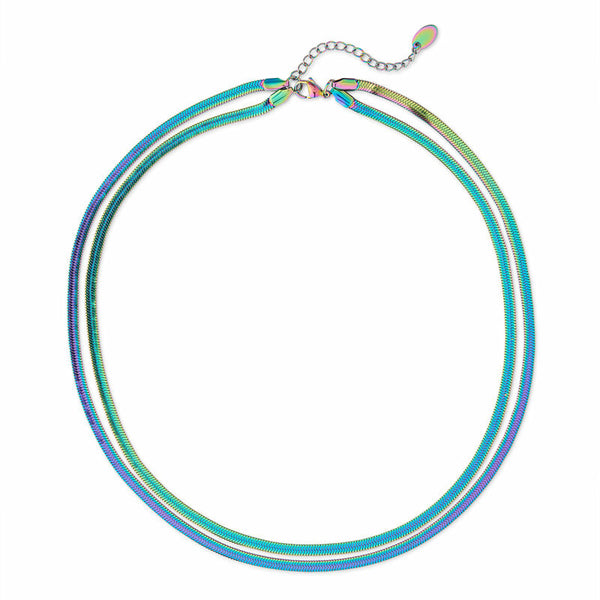 payton Layered Snake Chain Necklace
