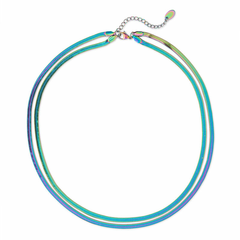 payton Layered Snake Chain Necklace