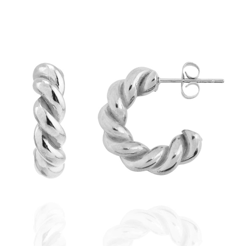 ELLIS Twist Hoop Earrings