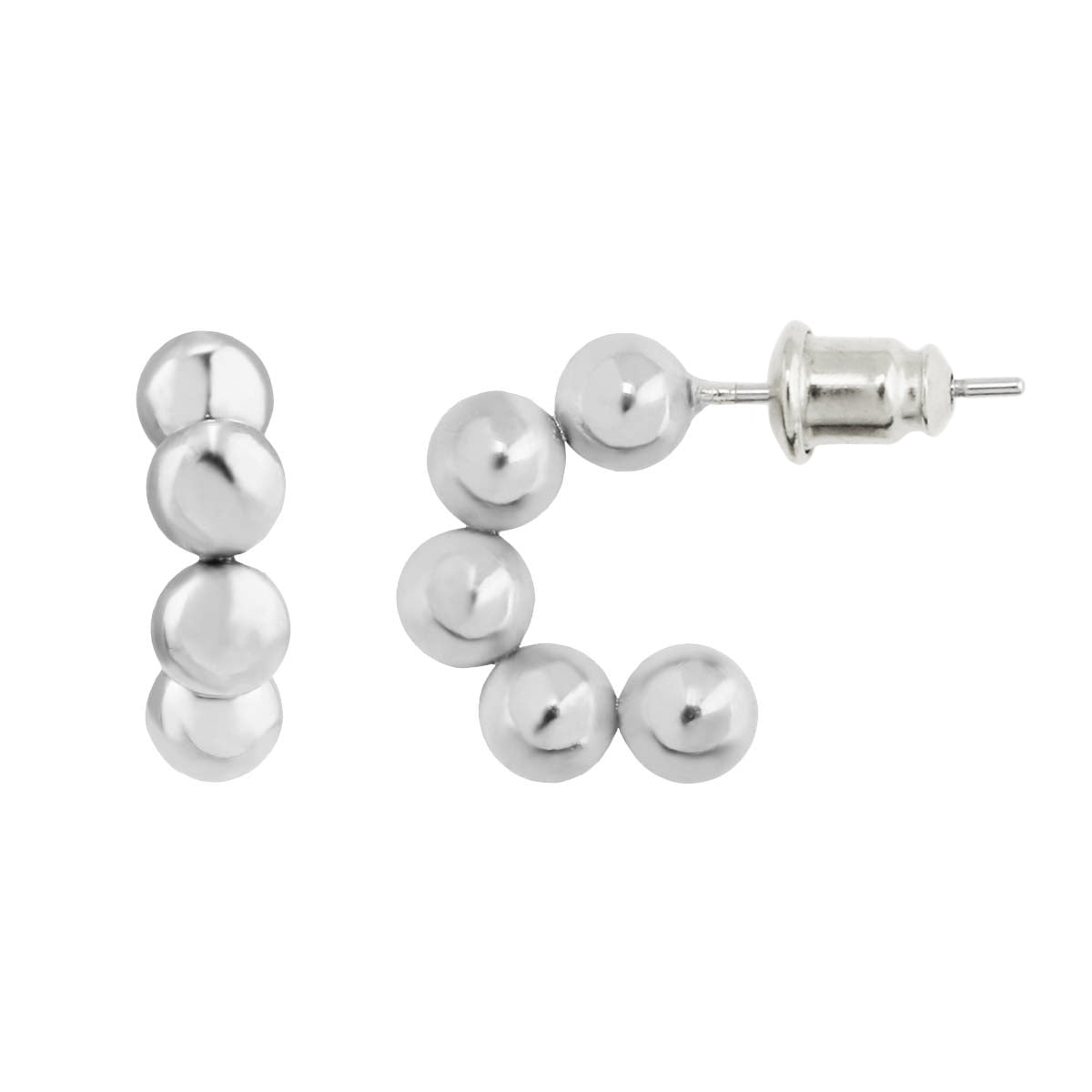 Beaded Hoop Earrings