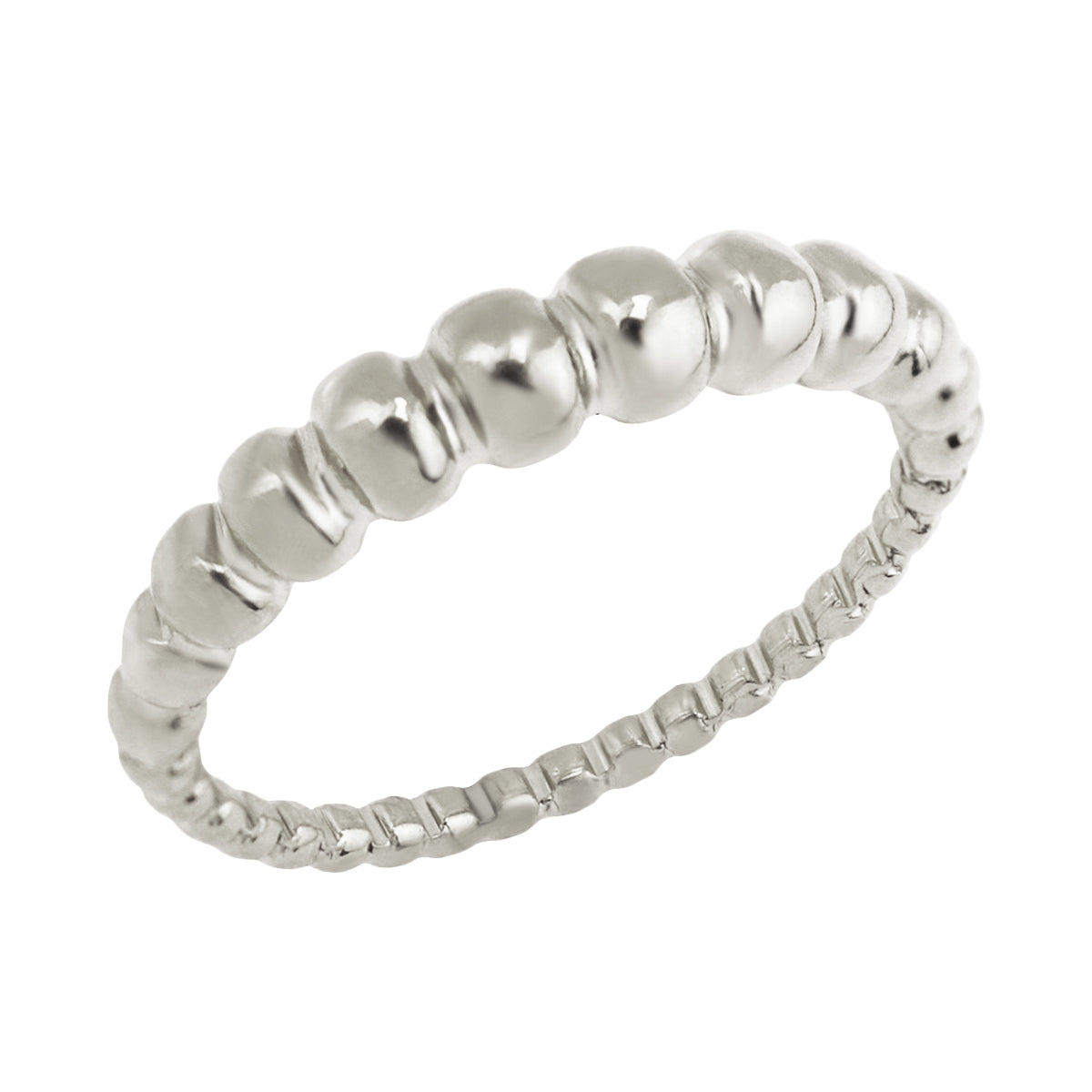 DALLAS Beaded Texture Ring