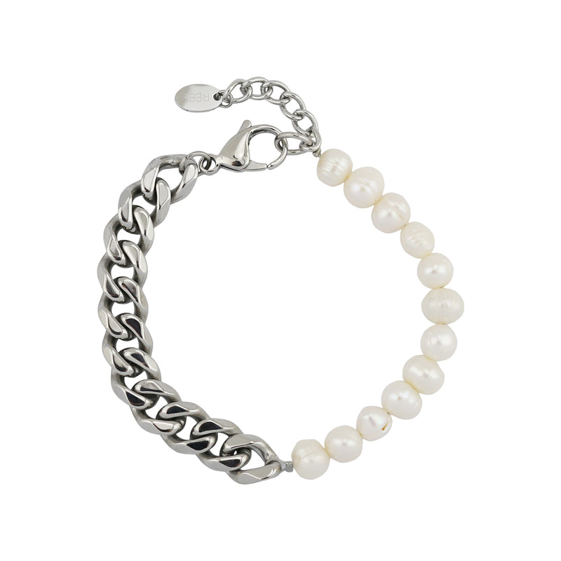Page Pearl and Chain Bracelet