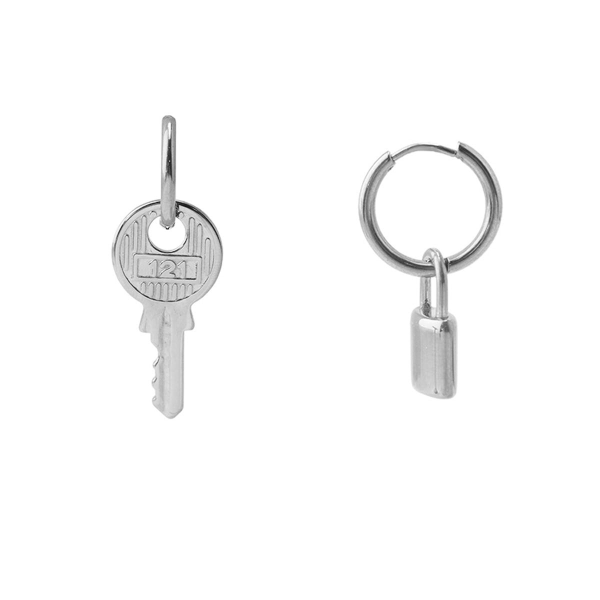 Lock It Earrings