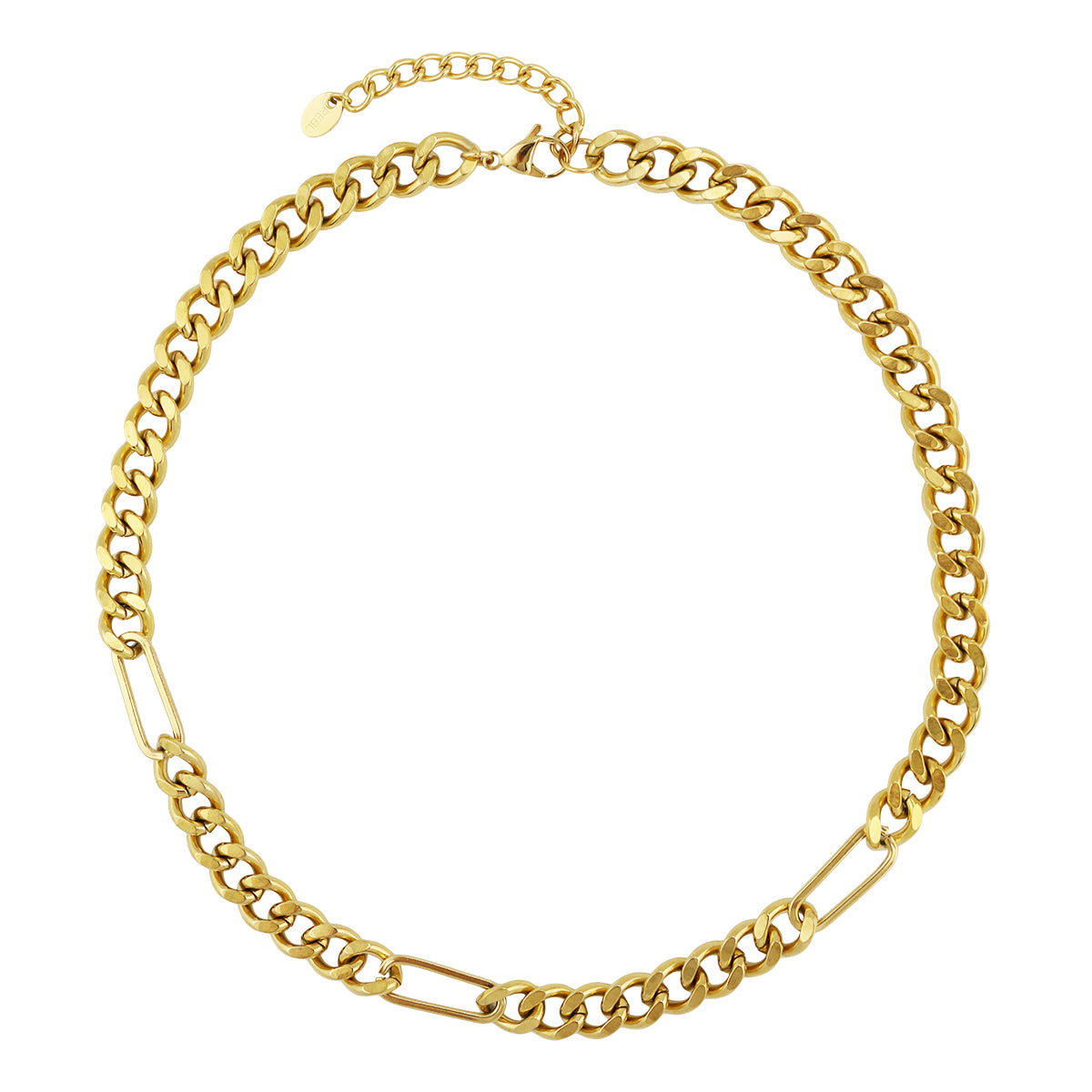Devan Mixed Chain Link Necklace