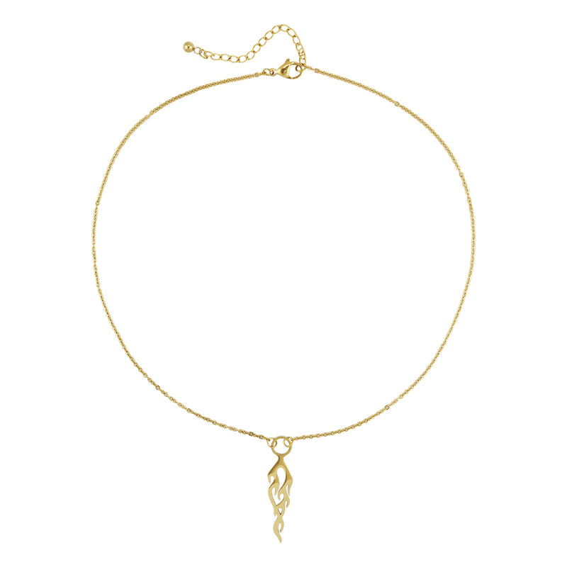 Flash Single Flame Necklace