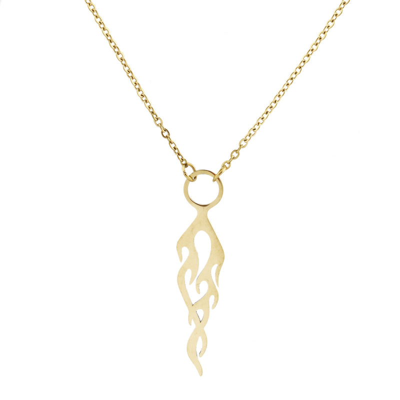Flash Single Flame Necklace