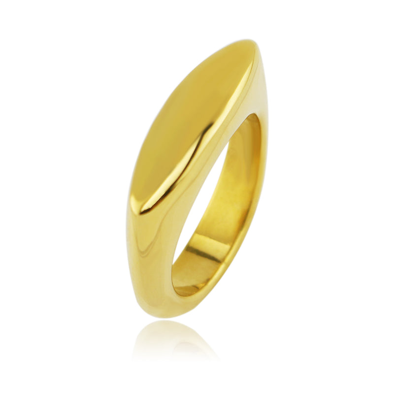 Luca Marquise Signet Ring