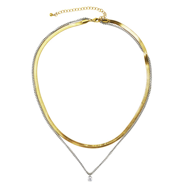 Aire Layered Necklace
