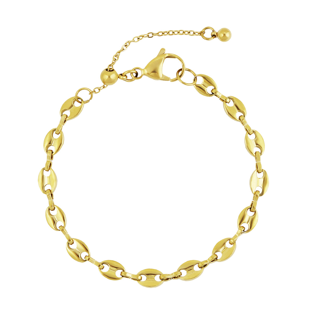 Marine Link Bracelet in Stainless Steel