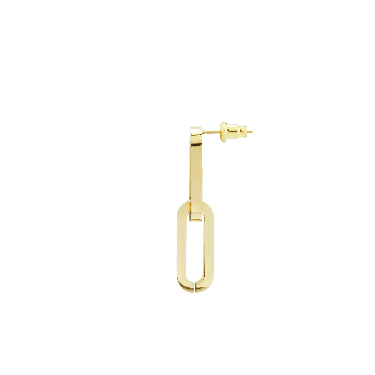 ROW Paper Clip Chain Link Earrings