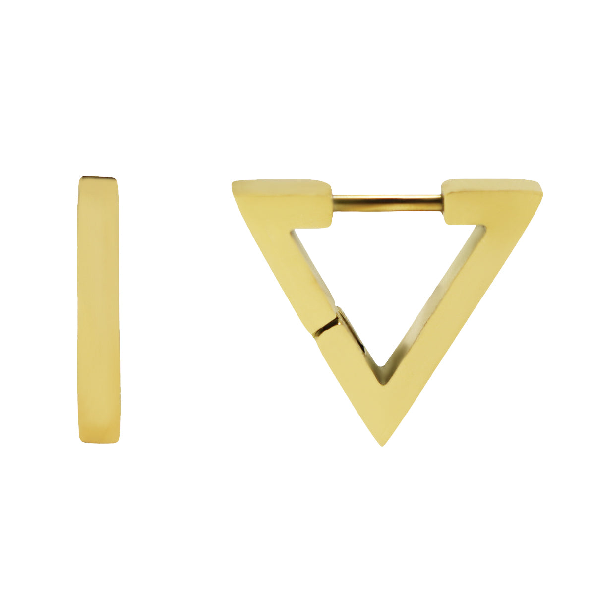 Triangle Earrings Stainless Steel