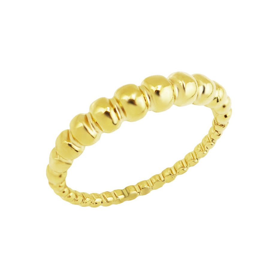 DALLAS Beaded Texture Ring