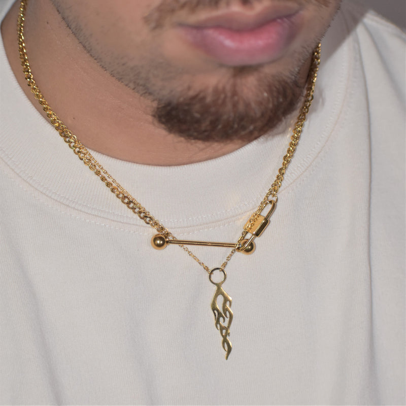 Flash Single Flame Necklace
